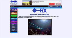 Desktop Screenshot of laserfx.com